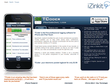 Tablet Screenshot of izinkit.com